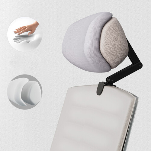 Memory Foam Neck Support Cushion Headrest-classicblack 1