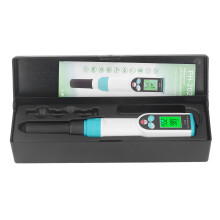 Medidor de CE digital para solo com eletrodo à prova d'água IP67, medidor de solo 2 em 1 com medidor de CE portátil, visor LCD retroiluminado com