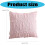 Plush Pillow Protectors Light Pink Easy Caring Washable Fabric 3