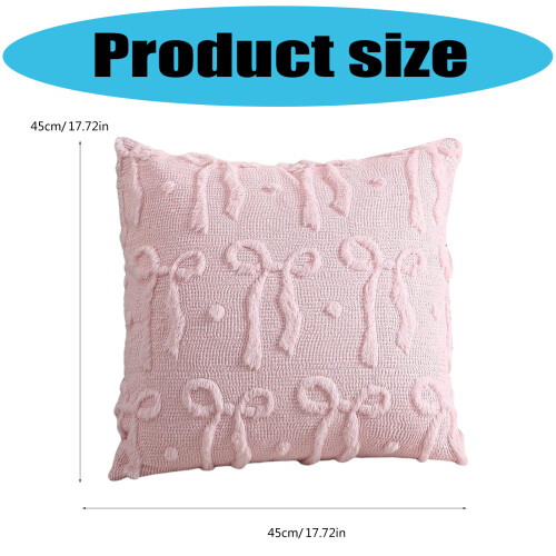 Plush Pillow Protectors Light Pink Easy Caring Washable Fabric 2