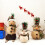 Plüsch-Schneemann, stehend, Weihnachten, Ostergeschenke,-C 4