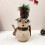 Plüsch-Schneemann, stehend, Weihnachten, Ostergeschenke,-C 7