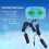 Smart Water Quality Tester, Versatile Water Quality Parameters LED Digital Display High Precision Fast Response For Drinking Water Food Processing 8