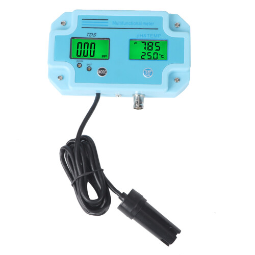 Smart Water Quality Tester, Versatile Water Quality Parameters LED Digital Display High Precision Fast Response For Drinking Water Food Processing 1