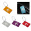 Portable Suitcase Label Baggage Identifier Backpack Tags-Black 3