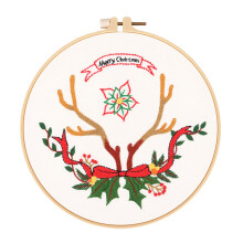 Einfaches Stick-Starter-Set für Weihnachten,-Frohe Weihnachten