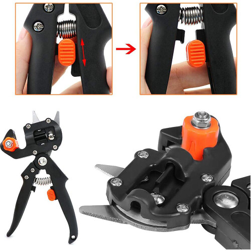 GraftingToolKit Pro, Κλαδευτήρι EasyHandle από Ατσάλι ABSSteel, 3 Αντικαταστάσιμες Λεπίδες, 1