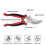 Lightweight Ergonomic Design, Multi-Function Antiskid Stainless Steel Floral Shears 3