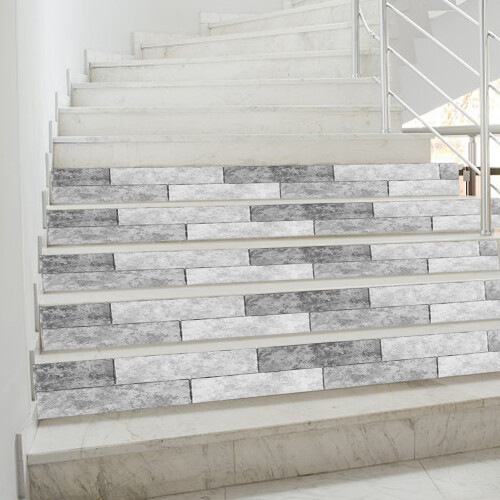 Επιφάνειες τοίχου με πλακάκια backsplash με αυτοκόλλητη τρισδιάστατη πέτρα, 2