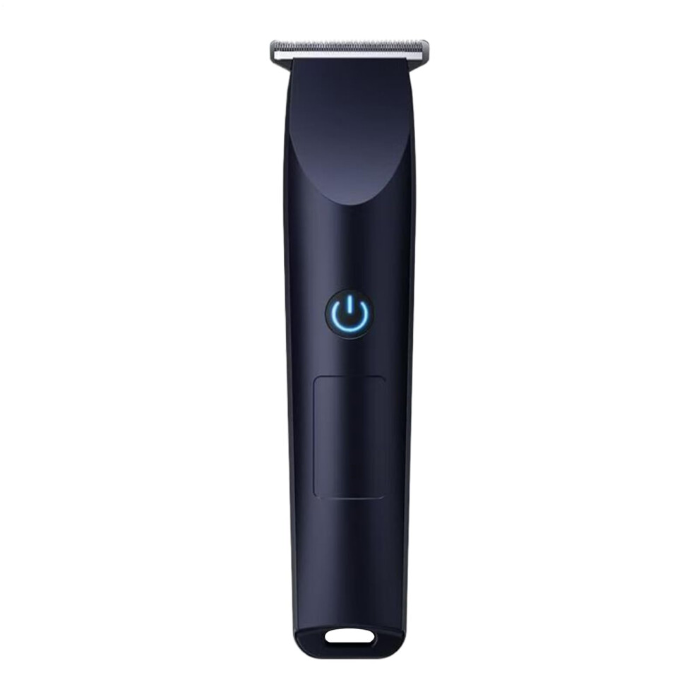 Electric Shaver Wireless Portable Waterproof Hair Clipper Electric Shaving Machine Facial Beard Eyebrow Black Travel