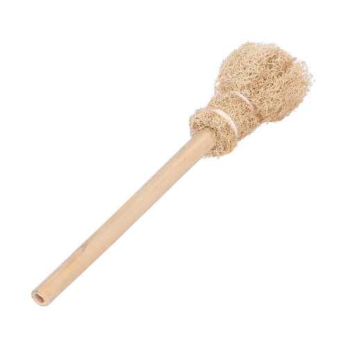 Φυσική βούρτσα καθαρισμού Loofah για τσάι και είδη κουζίνας, φορητή και ελαφριά 2