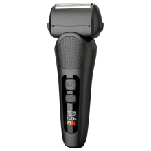 Electric Foil Shaver Rechargeable, IPX7 Waterproof, Digital Display, 3Blade Head, Full Body Washable