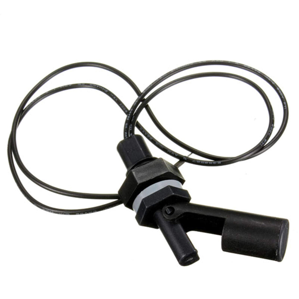 Float Switch Level Controller 10W Lowvoltage Sidemounted Pp Water/Oil Level Monitoring 400Mm Wire Black 9067246087371
