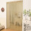 Contemporary Window Net Curtain Tall Density-Orange yellow 6