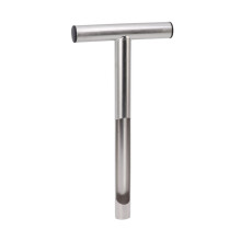 Sonda de amostragem de solo com cabo em T, em aço inoxidável, com sacos de amostra reutilizáveis para agricultura, florestas e campos de golfe.