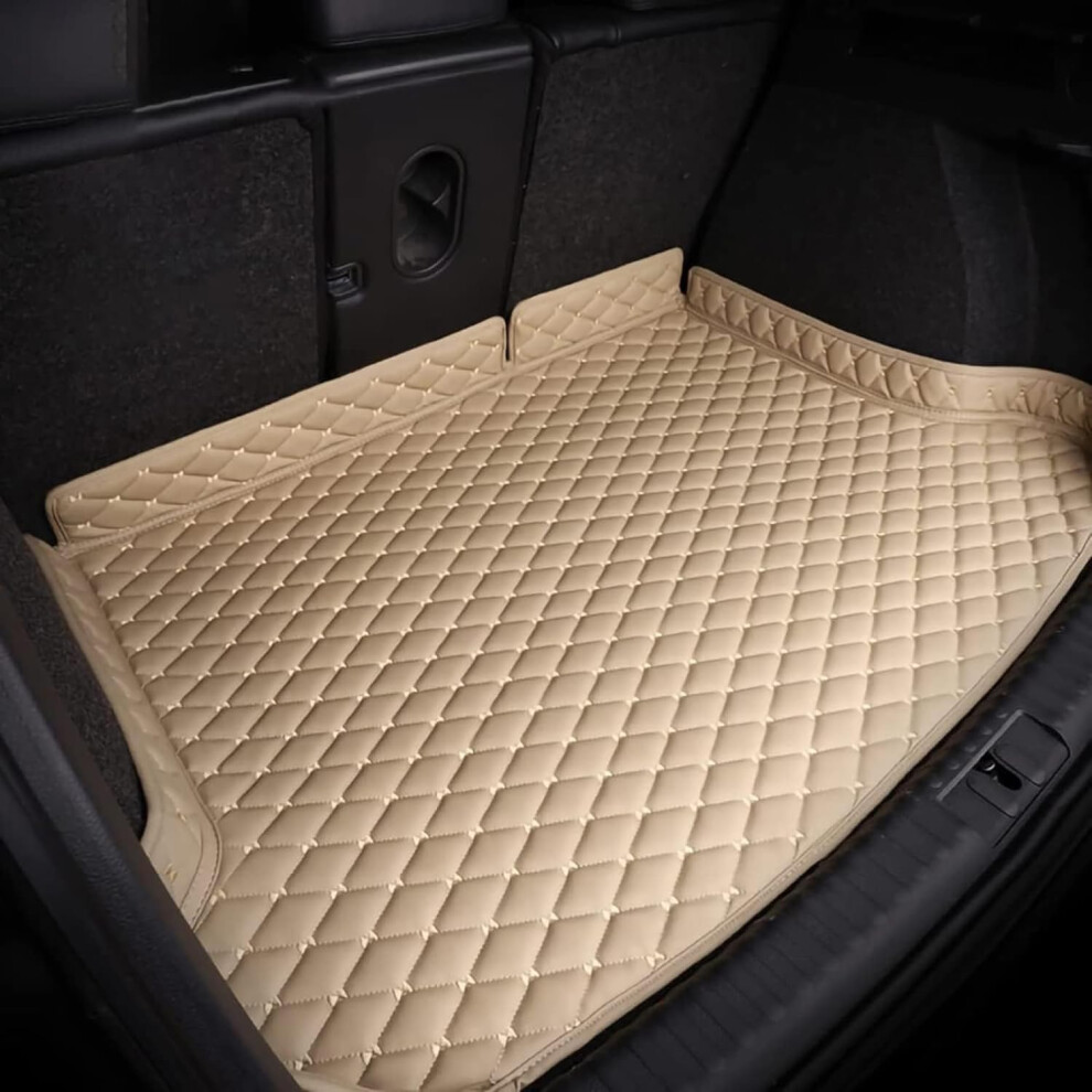Car Leather Boot Mats, Nonslip, Waterresistant, Antiscratch Boot Liner 9339159494684