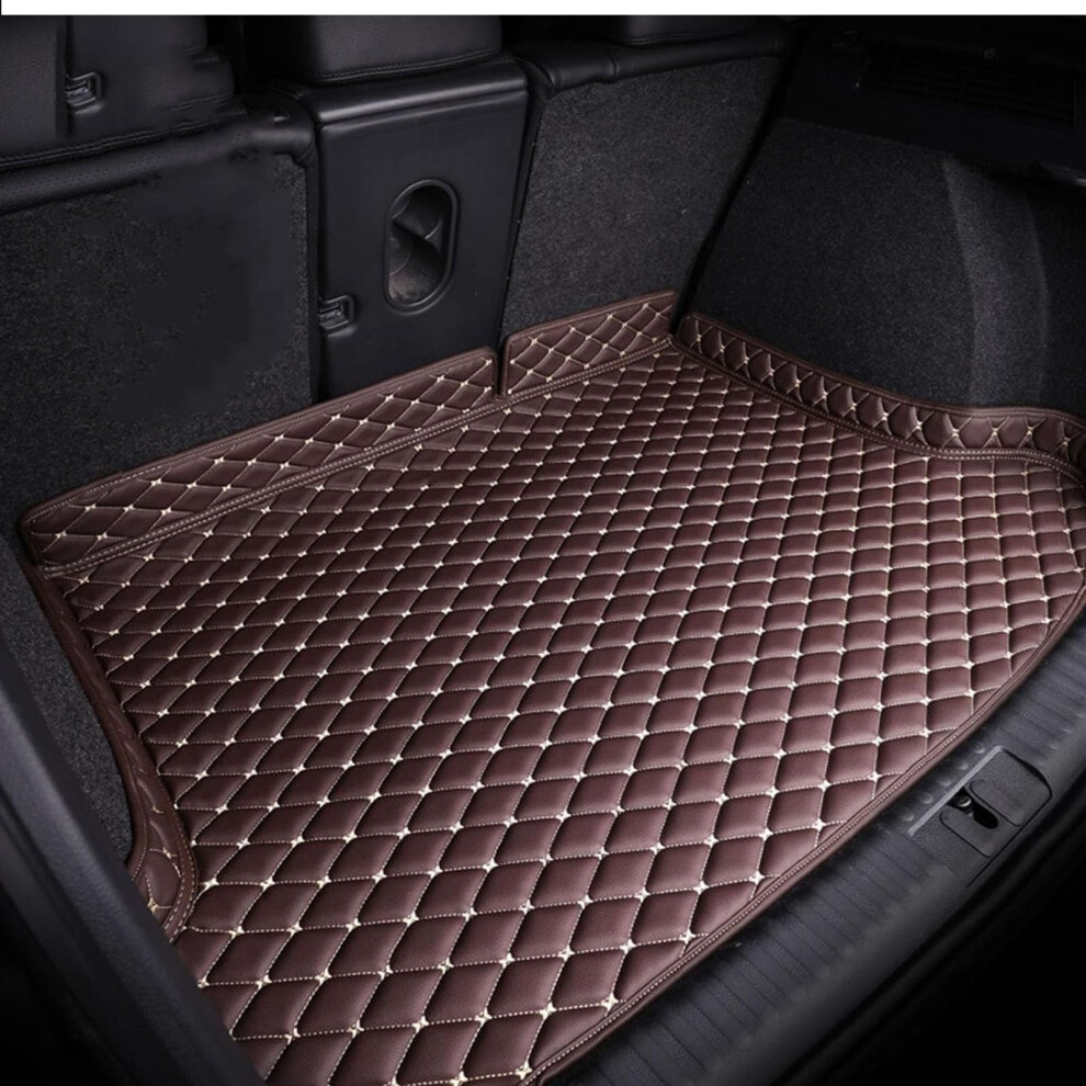Car Trunk Protector Mat Antiscratch Boot Liner Car Boot Carpet Interior Accessories Brown 9339159494707