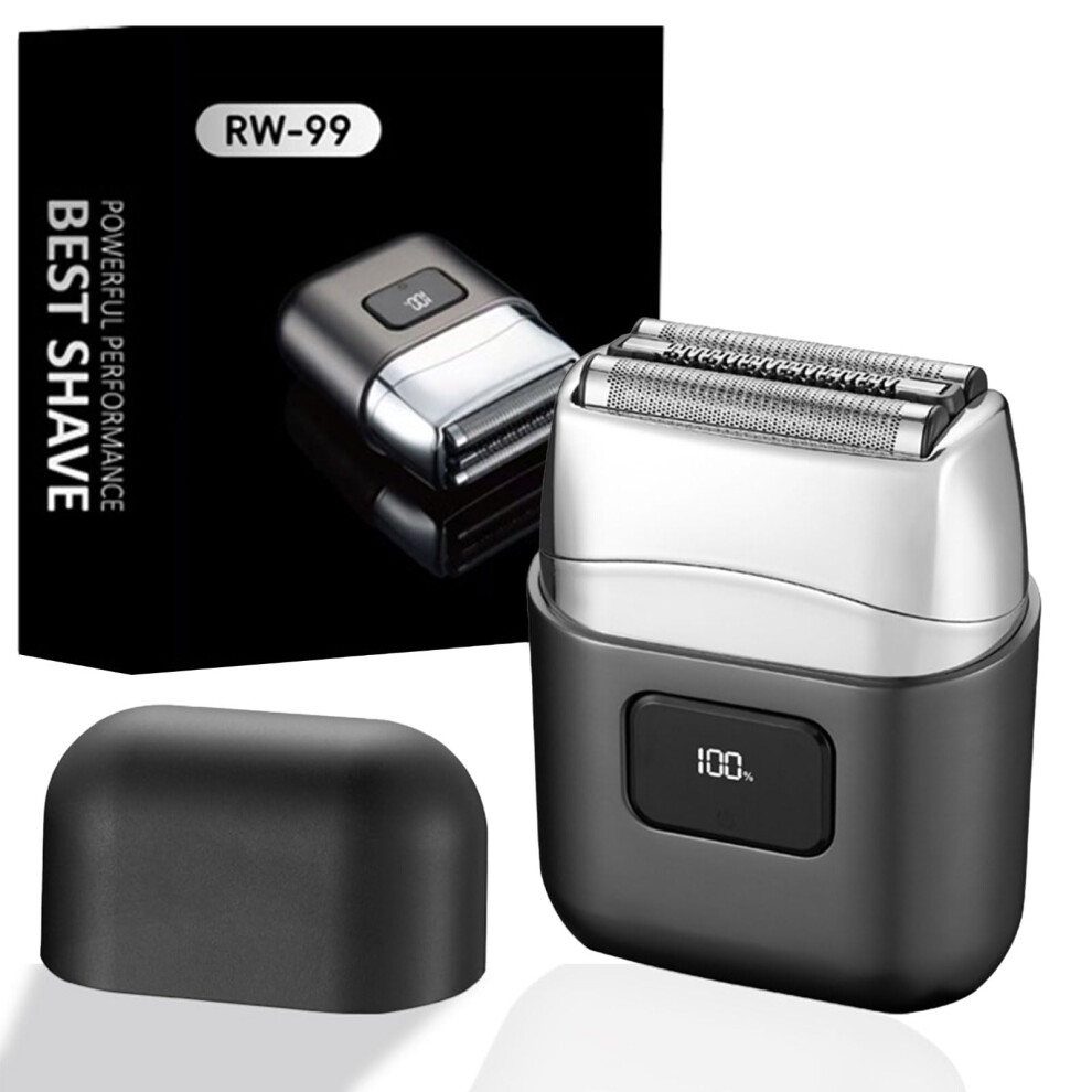 Foil Shaver 3Blade Electric Razor For Men With LED Display Cordless Wet/Dry Shaver With Travel Lock 80Minute Runtime