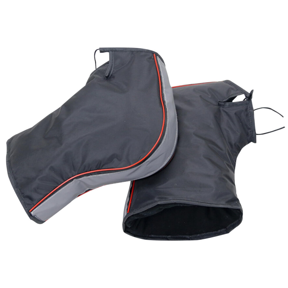 Motorcycle Handlebar Muffs Waterproof Winter Windproof Drawstring Scooter Mitts For Outdoor Cycling 9067246087029