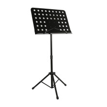Music Stand Orchestral Adjustable Sheet Music Stand For Musicians One Size Noir