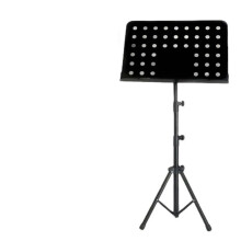 Folding Music Score Stand Adjustable Lifting Bracket For Sheet Music Black