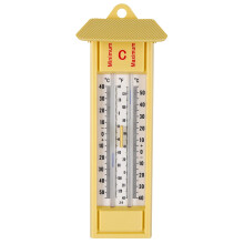 Präzisions-Thermometer (blau), klare optische Temperaturanzeige für den Innen- und Außenbereich, genaue Messwerte unabhängig von Schwankungen,