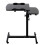 Living And Home Height Adjustable Mobile Table Overbed Desk with Wheels 3