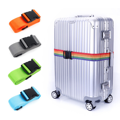 Suitcase Packing Straps Luggage Strap Heavy Duty-Black 2