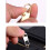 Zipper Pull Tab Replacement Metal Zippers Extension-Black L 7