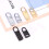 Zipper Pull Tab Replacement Metal Extension Handle-Silver S 5
