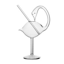 Eleganta transparenta bägare, unika cocktailglas som förkroppsligar kreativitet, blyfria glas för cocktail, martini, vin, champagne, genomskinlig (