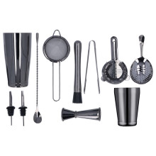 Barista-Traum-Cocktailset, Edelstahl-Barkeeper-Werkzeuge für den passionierten Mixologen, mit professionellem Cocktailshaker-Set und