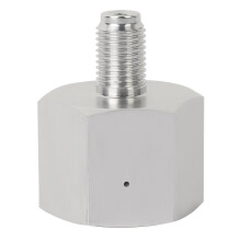 Adattatore CO2 per regolatori per acquario, connettore in metallo resistente con display digitale a connessione rapida per attrezzature per la