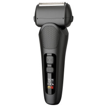 Shaver Electric Foil Rechargeable With Digital Display IPX7 Waterproof 3Blade Head USB Charging BodyWashable Bald Men