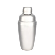Veelzijdig mixologie-accessoire, ergonomisch ontworpen roestvrijstalen cocktailshaker voor professionele bartenders, lekvrij (550 ml)