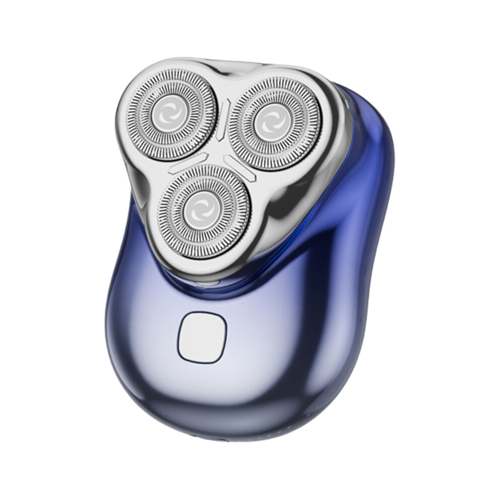 Electric Shaver For Men Small Rechargeable With 3 Floating Heads Multifunctional Trimmer ABS Plastic For Close Shaving