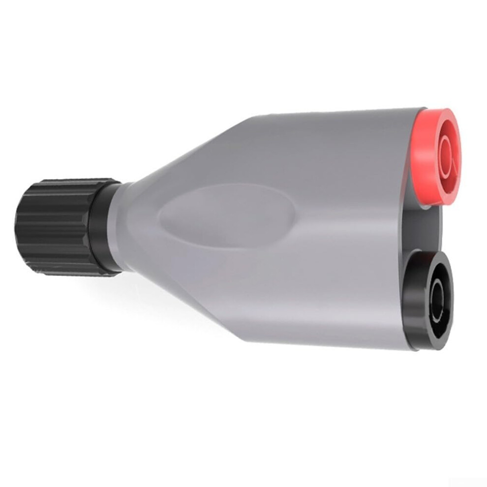 Bnc Male To Dual 4Mm Safety Banana Adapter 19Mm Pitch, Dust Cap, Fully Insulated Copper Connector, Oscilloscopes 9339159495506