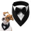 Cute Adjustable Wedding Cat Bow Tie Collars Kitten Suit-Blue M 7