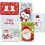 Bezaubernde Mini-Weihnachtskarten, niedliche kleine Weihnachtskarten mit verschiedenen einzigartigen Designs, ideal als Geschenkkarten oder 1