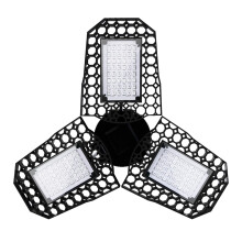 Plant Grow Light Foldable Red And Blue Spectrum LED 126 Beads Triple Leaf Trellis Nursery Seedling Light