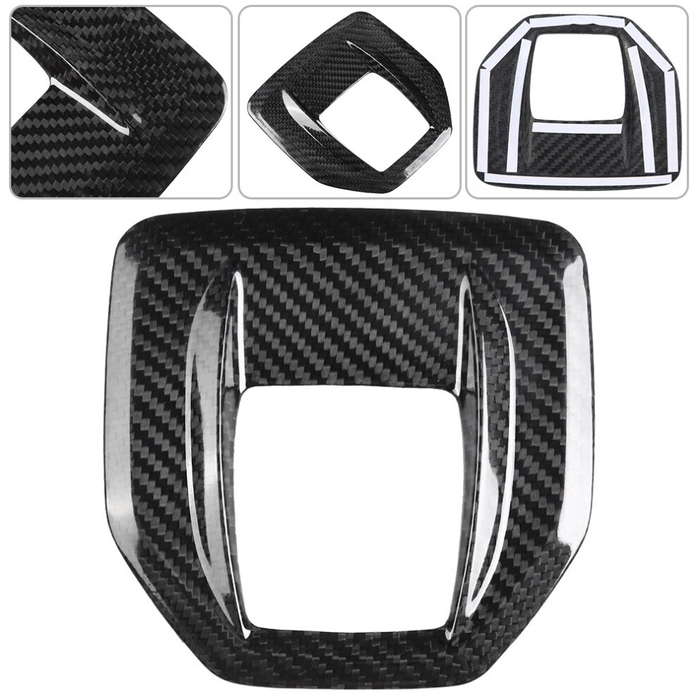 Carbon Fiber Gear Shift Panel Cover For Alfa Romeo Giulia Stelvio 17Â19 8151364317296