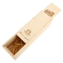 Rustic Wooden Wine Gift Box Secure Wine Shipping Crate for Single Bottle Elegant Wine Presentation Container Decorated with Beautiful Patterns Natural