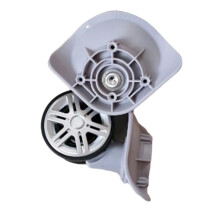 1 pair A19 DIY Suitcase Luggage- Double wheel light g