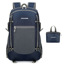 Ultra-lightweight Daypack Water Resistant Backpack-dark blue