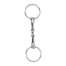 Professionelles Kupfermundstück, gebrochenes Gebiss mit losen Ringen, starke Kontrolle und lange Lebensdauer, vielseitig einsetzbar für Pferde,