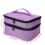 NailPolish Storage Box Double Layer Bags-black background lea 2