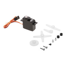 4,8V-6V Mini-Analogservo 16g für RC-Auto, Flugzeug, Boot, 3,0kg Drehmoment