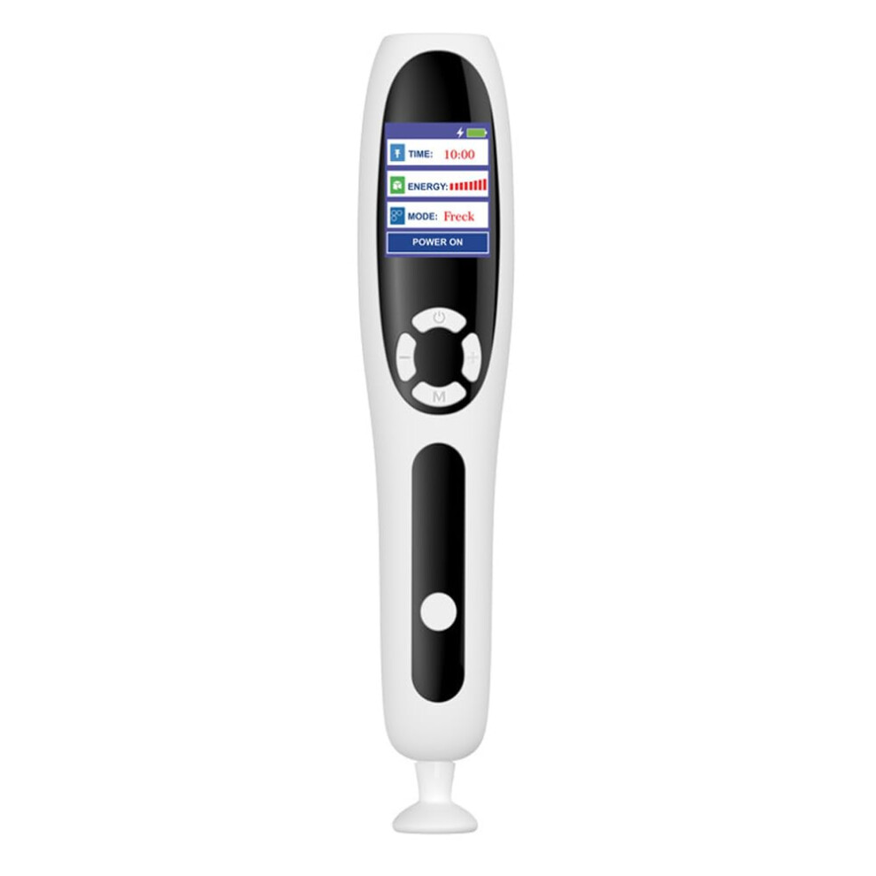 Mole Removal Pen Ozone Plasma Pen LCD 9 Intensity Levels 7 Replacement Heads Multi Mode Wart Freckle Nevus Small Tattoo