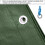 Bâche Verte Robuste 4x5m Filtre UV Couverture Imperméable 100g/m² 2