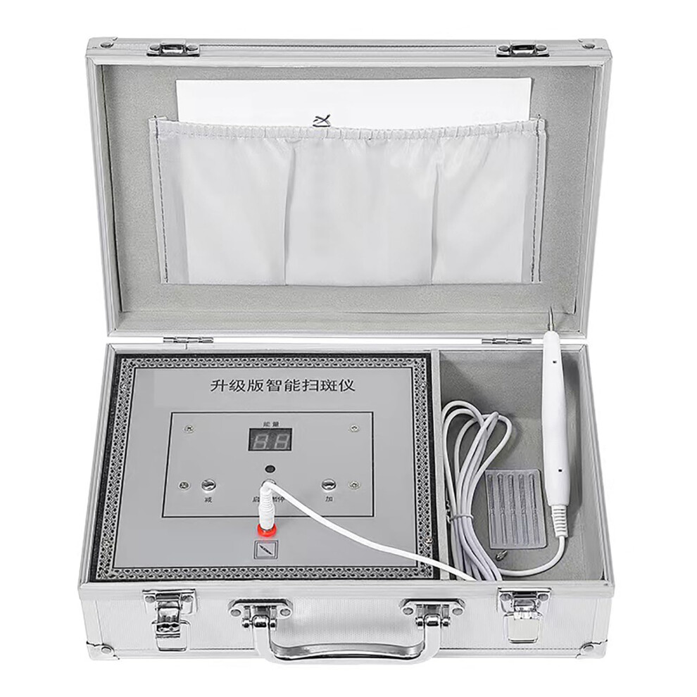 Black Mole Removal Pen Electronic Mole Spot Melanin Remover, 36 Adjustable Intensities, Freckles Spots Warts Removal